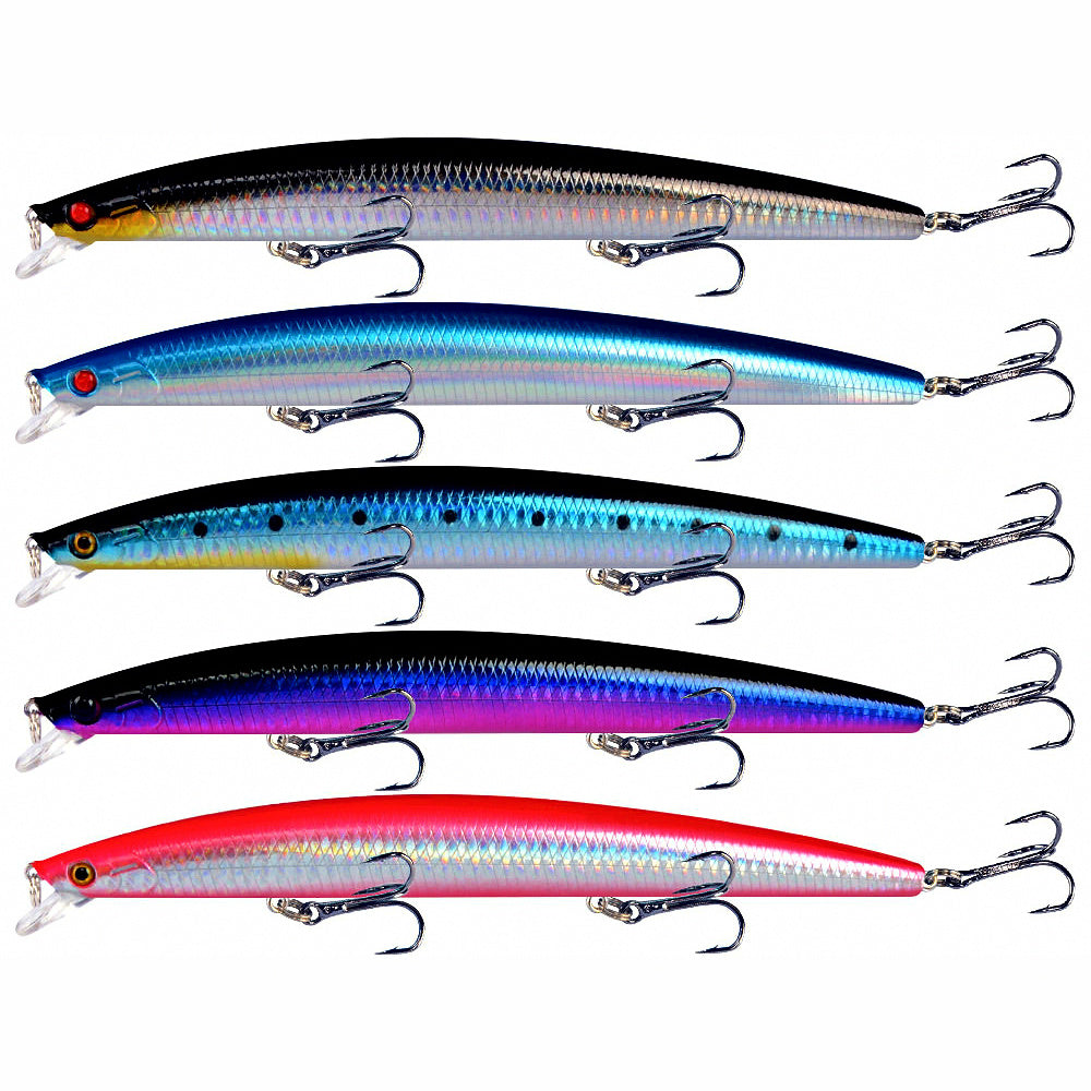 Floating Diving Minnow Lure, 18 cm (7.1 in), 24 g (0.8 oz)