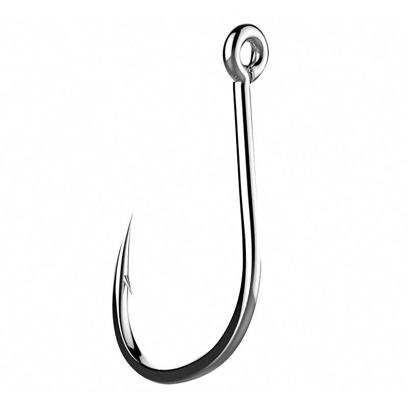 Iseni Barbed Eyed Hooks, 50-Pack, Sizes 1–22