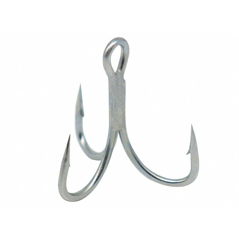 Rust-Resistant Treble Hooks, Size 14–18, 10-Pack