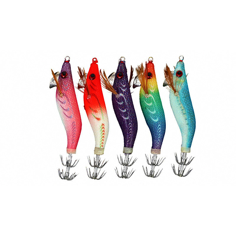 Squid Jig Shrimp Lure, Big Mouth Style