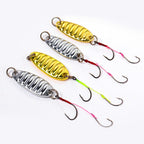 Micro Casting Spoon, Double Hook, 1.5–7 g (0.05–0.25 oz)