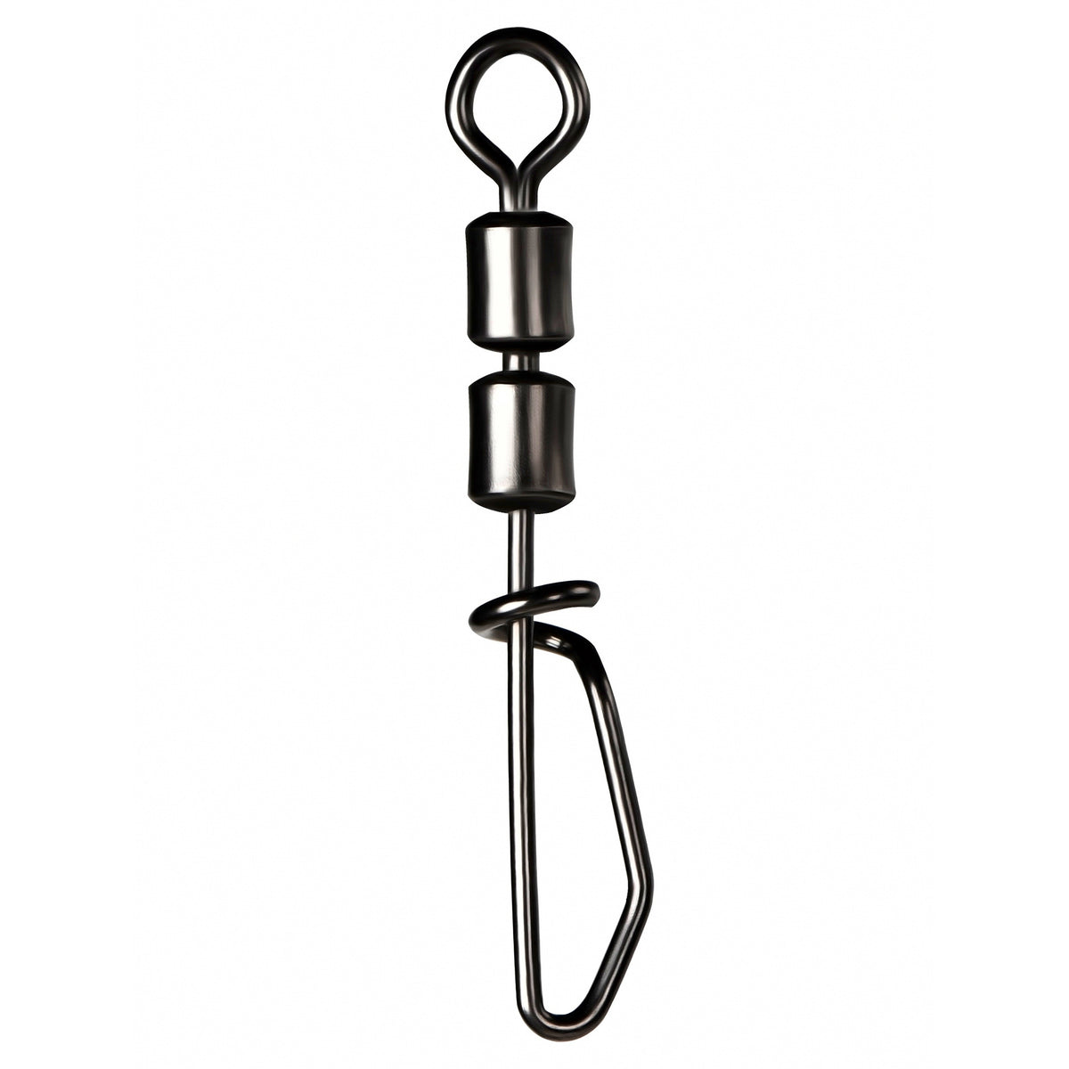 Double-Ring Snap Swivel Connectors, Stainless Steel, Sizes 6–3/0
