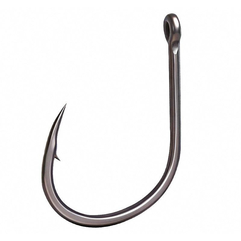 High Carbon Steel Teflon Coated Barbed Hooks, Size 2–8