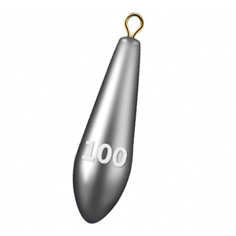 Teardrop Casting Sinker with Eye, 0.35–7 oz (10–200 g)