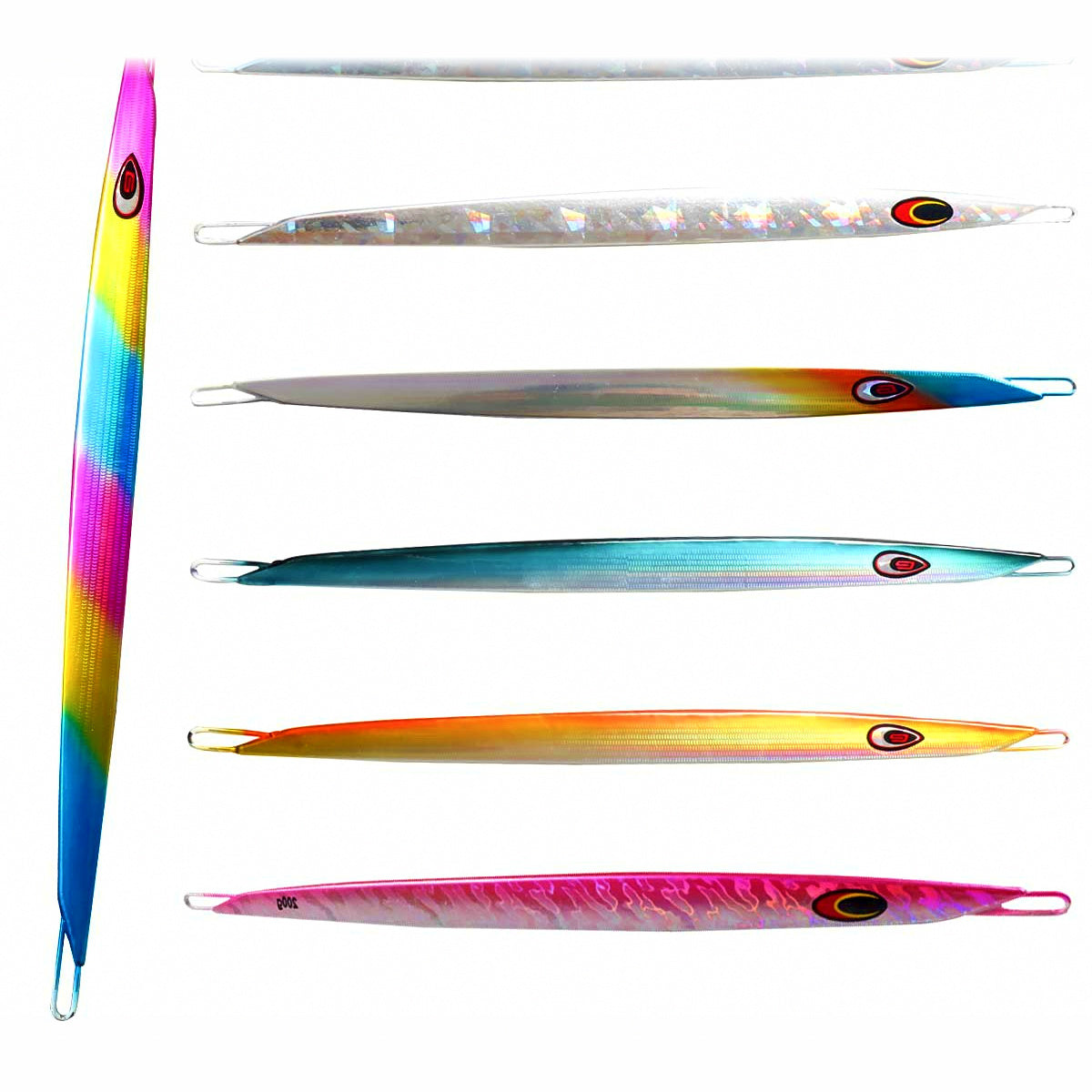 Fast Pitch Jig, Glow, 150–300 g (5.3–10.6 oz)