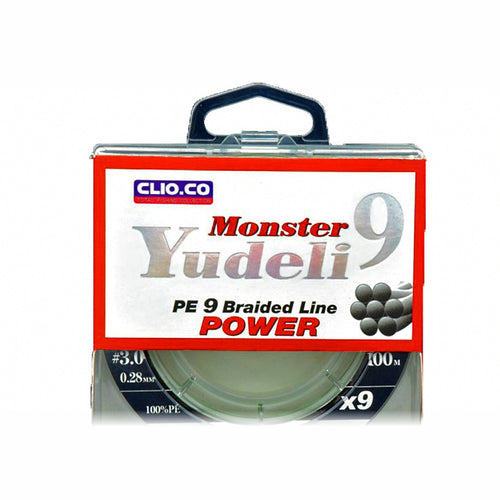 9-Strand PE Braided Line, 100–1000 m (109–1094 yd)