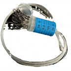Pre-Tied Snelled Single Hooks with Leader, 30 Pack