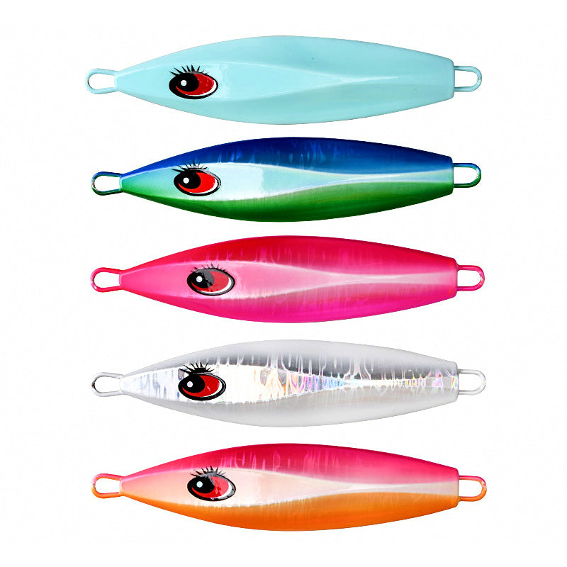 UV Glow Slow Pitch Jig, 80–300 g (2.8–10.6 oz)