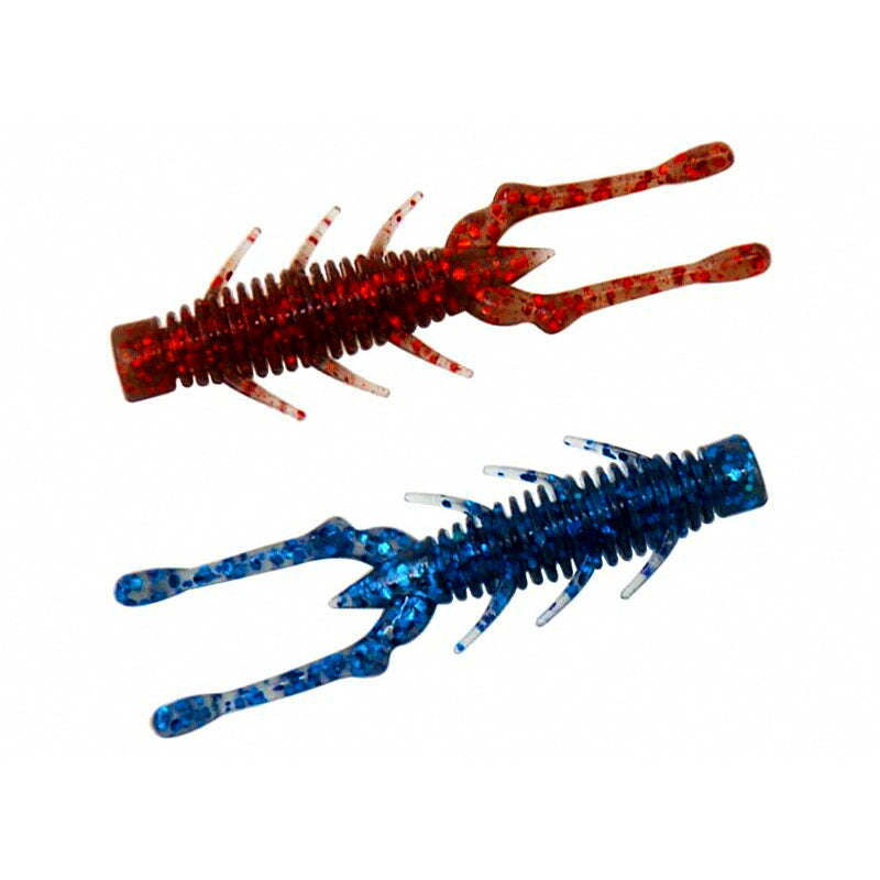 Floating Shrimp Soft Bait, 3 in (7.6 cm), 2 Packs