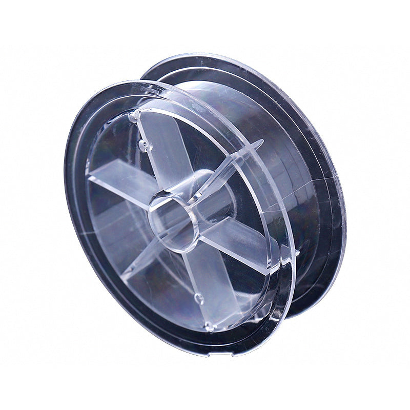 Clear Plastic Empty Line Spool Bobbin, 3 Sizes