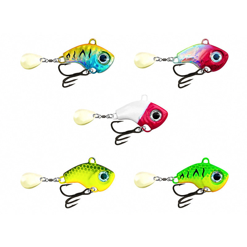 VIB Blade Bait with Spinner Blade, 5–20 g (0.2–0.7 oz)