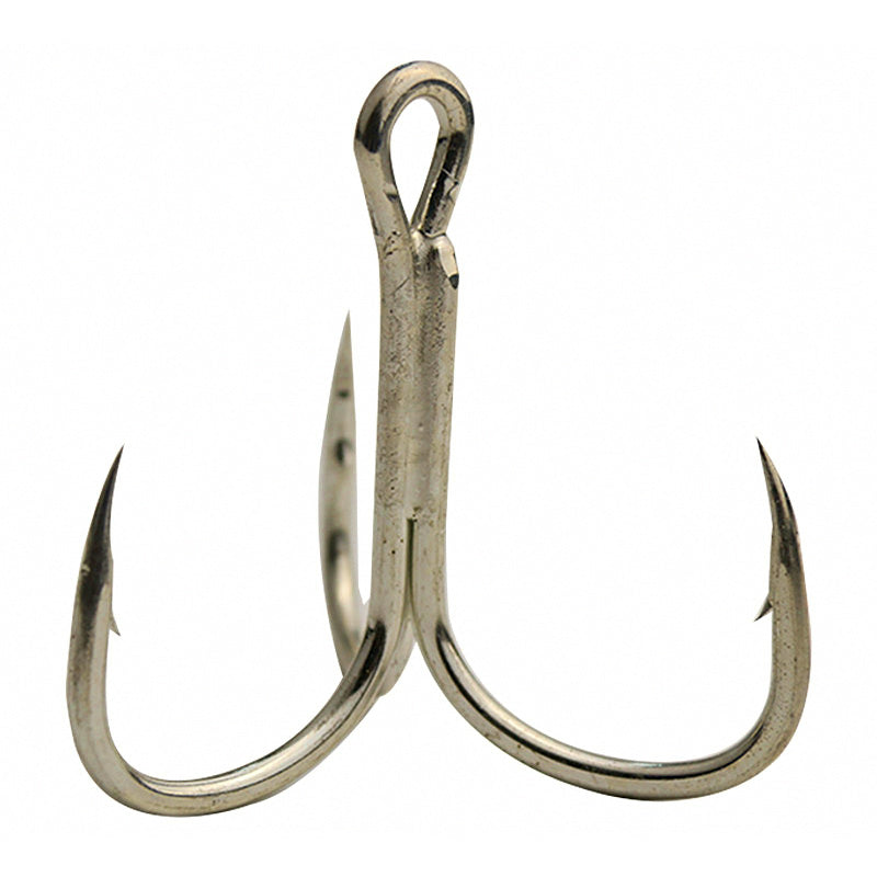 4X Treble Hooks for Metal Jigs, 5-Pack, 3/0–9/0