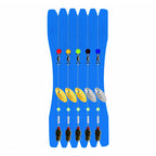 Pre-Tied Sequin Fly Hooks with Casting Aid, 5-Pack