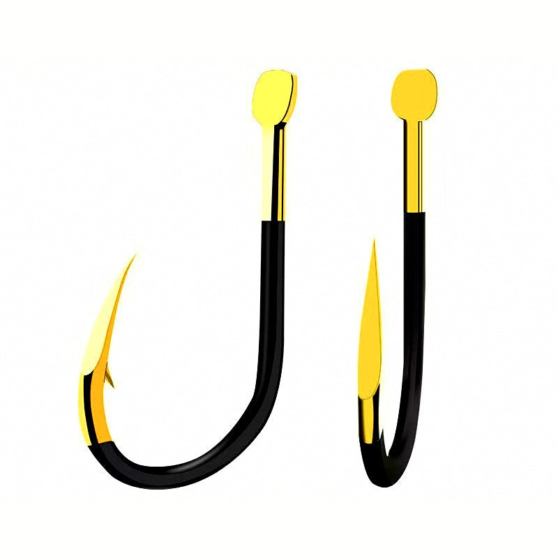 Black Gold Tungsten Steel Hooks, Iseama, Izu & Shinkanto Patterns