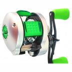 Round Baitcasting Reel 6.3:1, 6 Bearings, Size 400