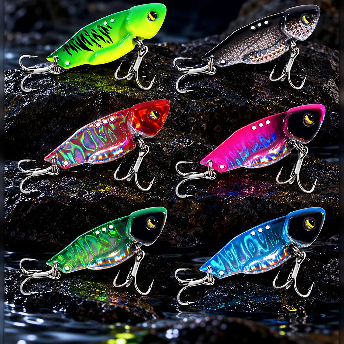 Vibration Blade Bait (VIB), 5–15 g (0.18–0.53 oz)