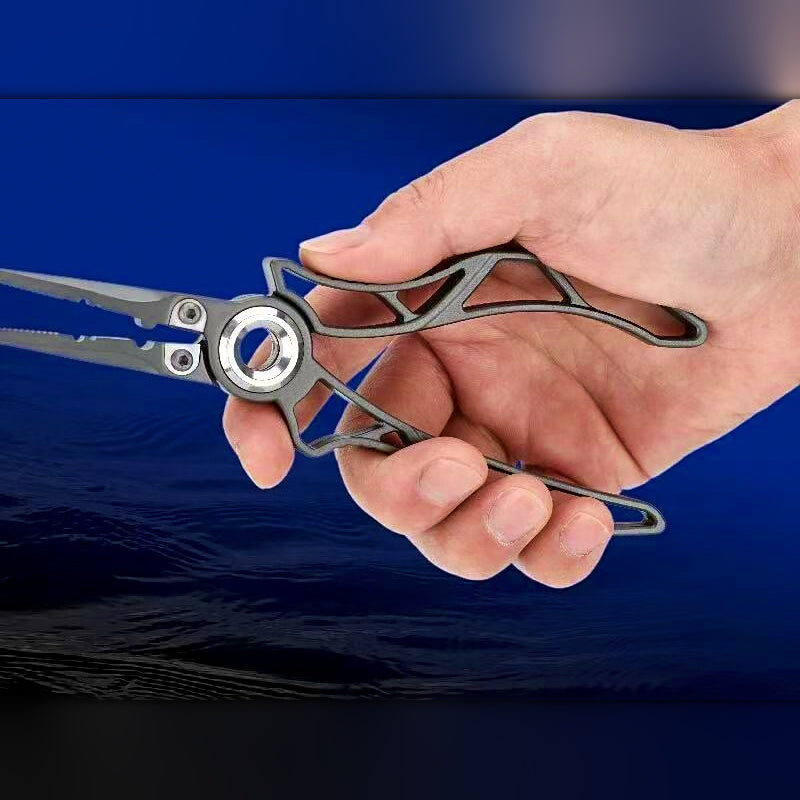 Stainless Steel Fishing Pliers, 7 in (17.8 cm)