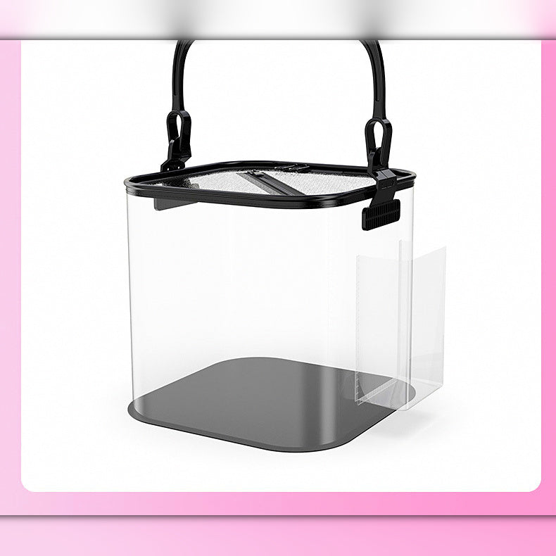 Collapsible EVA Fishing Bucket, 20 cm or 24 cm (7.9 / 9.4 in)
