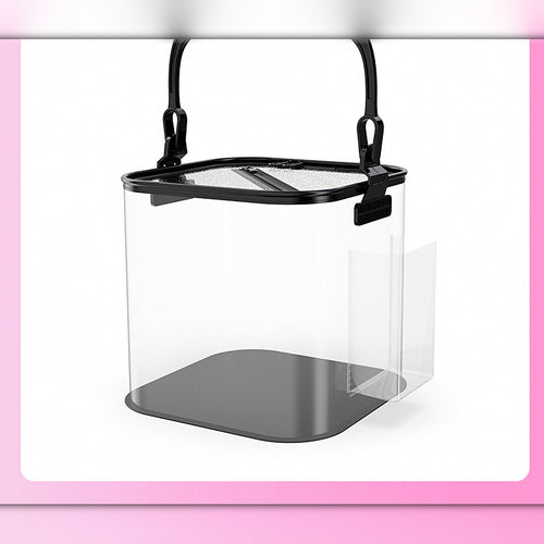 Collapsible EVA Fishing Bucket, 20 cm or 24 cm (7.9 / 9.4 in)