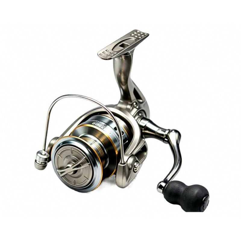 Spinning Reel with Metal Spool & Handle, Sizes 1000–7000
