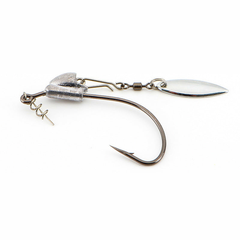 Jig Head Hook with Spinner Blade, 5-9 g (0.18-0.32 oz)