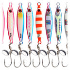 Glow Metal Jig with Hook, 15–100 g (0.5–3.5 oz)