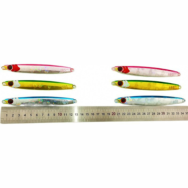 Slow Pitch Jig, 120–160 g (4.2–5.6 oz), Glow