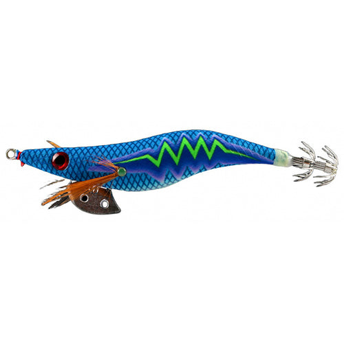 Glow Wood Shrimp Squid Jig Set, 10 Pack with Storage Bag