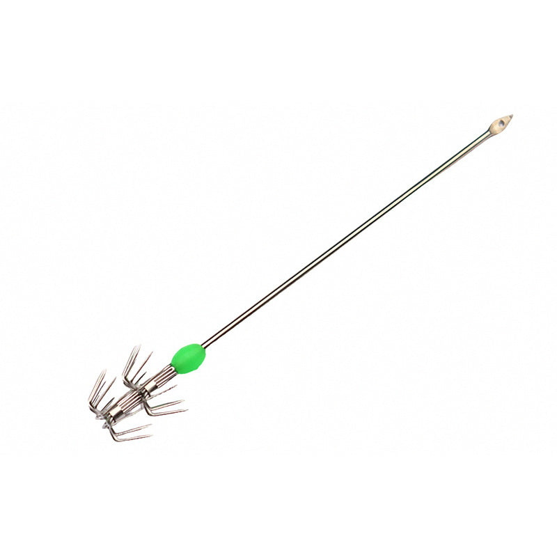 Stainless Umbrella Squid Jig Hooks, Barbed, Sizes 1-6