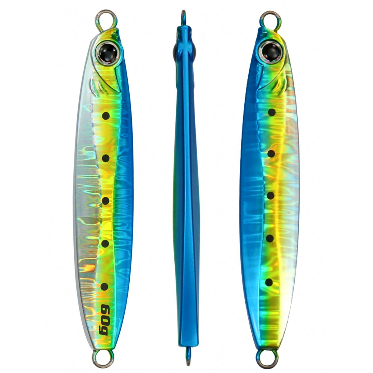 Slow Jigging Metal Jig, 35–100 g (1.2–3.5 oz)