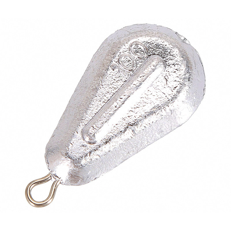 Lead Teardrop Eyelet Sinker, 0.7–10.6 oz (20–300 g)
