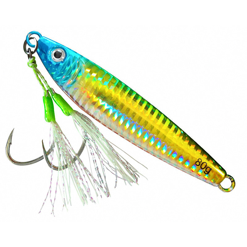 S-Shape Slow Pitch Jig, 60–240 g (2.1–8.5 oz)