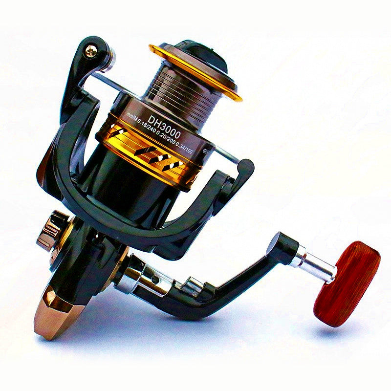 Long Cast Fishing Reel, 13 Bearings, 2000–7000 Series
