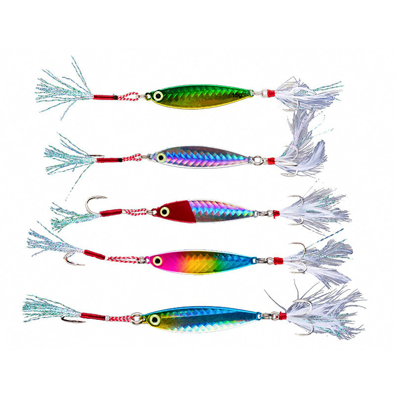 Casting Metal Jig, 7–30 g (0.25–1.06 oz), Multiple Colors