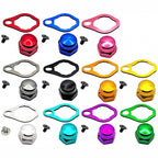 Baitcasting Reel Handle Nut & Locking Plate, Color Options