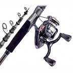 Telescopic Spinning Rod, Carbon, 1.8–2.4 m (5.9–7.9 ft)