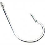 Barbed Stainless Steel Hooks, Sizes 1/0–9/0, 5 per Pack