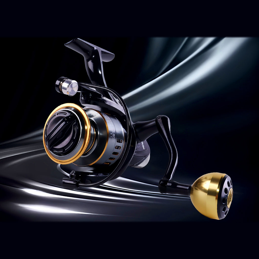 All-Metal Front Drag Spinning Reel, HE Series 500–7000