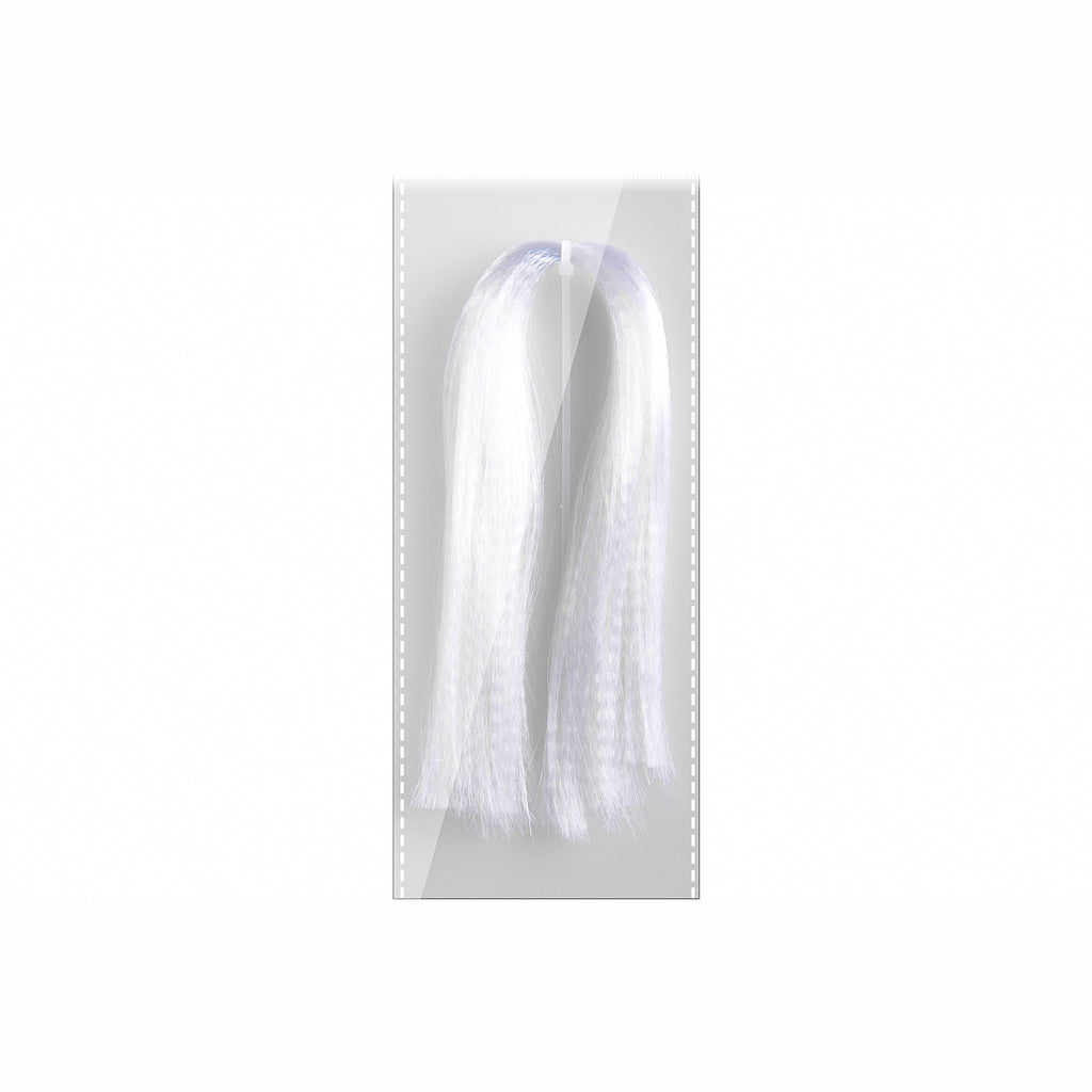 UV White Hook Tying Strands, 30 cm (11.8 in), 5 g Pack