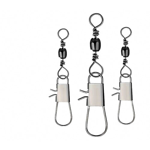 Carbon Steel Snap & Split Ring Connector Assortment, 5 Sizes