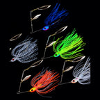 Skirted Sequin Spinner Lure, 9.7 cm, 16.5 g or 21 g (0.58–0.74 oz)