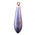 Willow Leaf Lead Sinkers, Through-Hole, 0.35–3.5 oz (10–100 g)