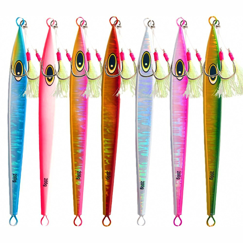 Saltwater Metal Jig, 150–300 g (5.3–10.6 oz)