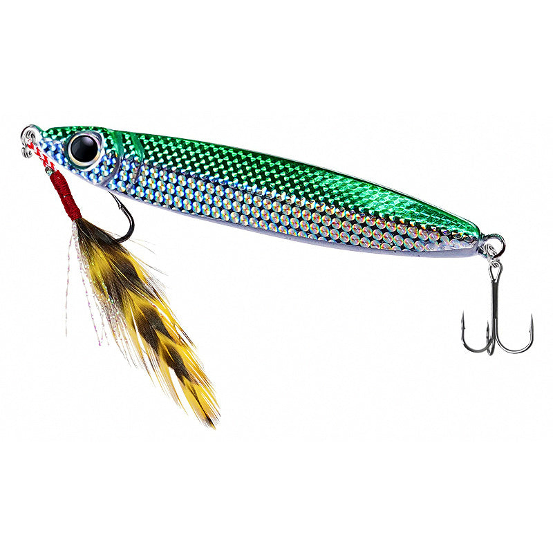 Laser Metal Jig, Fish Scale Pattern, 7–40 g (0.25–1.4 oz)