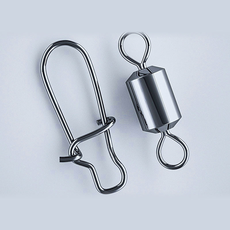 Stainless Steel Snap Swivels, Sizes 14 to 3/0