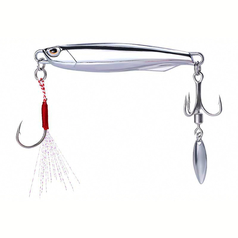 Mirror Silver Casting Spoon Lure, 7–40 g (0.25–1.4 oz)