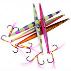 Glow Slow Pitch Jig with Assist Hook, 60–300 g (2.1–10.6 oz)