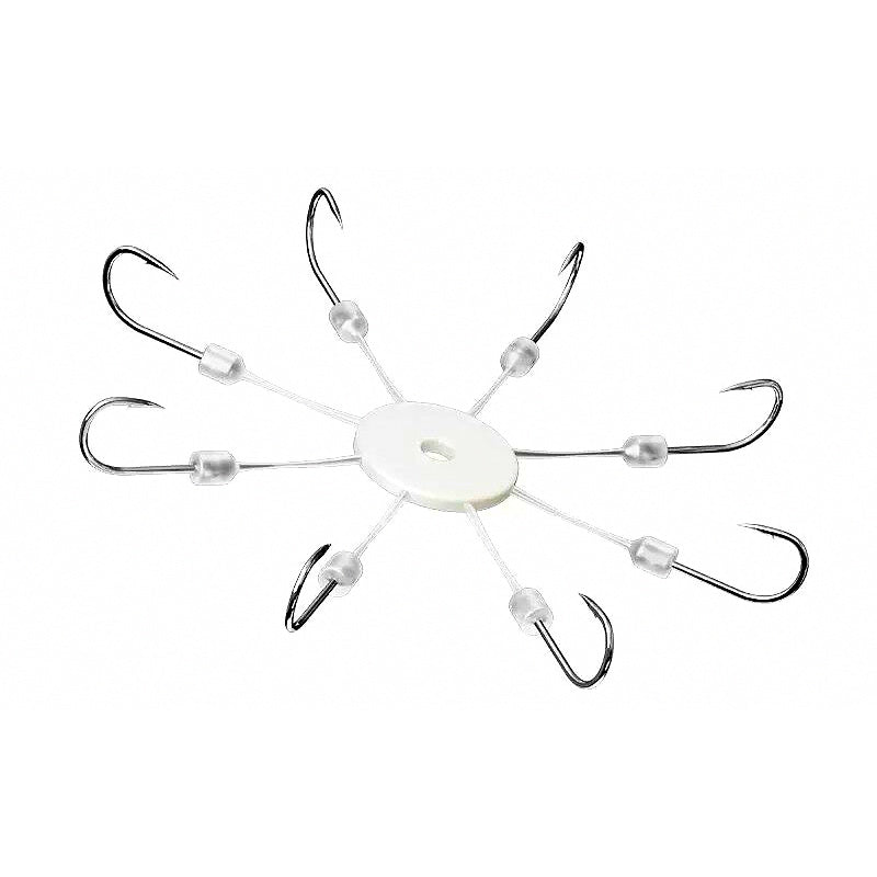 Rotating Flip Hook Set, Anti-Snag, Sizes #8–#15