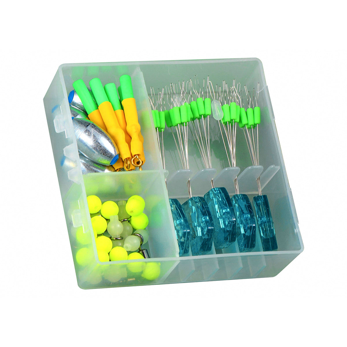 Sliding Float Rig Set with Stop Beads, Self-Adjusting