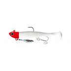 Lead Jig Head Soft Tail Swimbait Set, 15–39 g (0.5–1.4 oz)